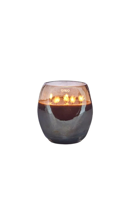 Onno Candle Cape L Ca18X20Cm Champagne Sage
