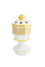 Mabkhara White With Arabic Des. for Home