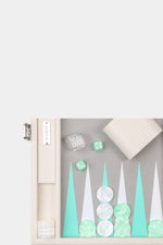 Pearl Lizard Medium Backgammon