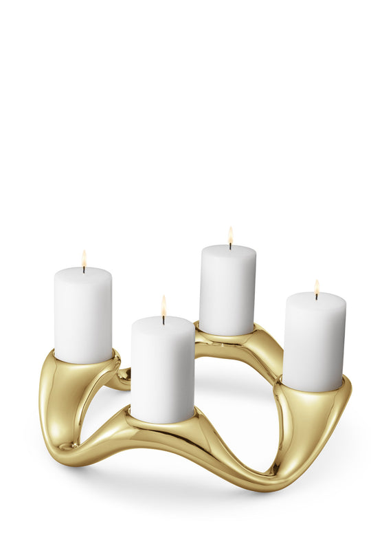 GJ Cobra Round Candleholder