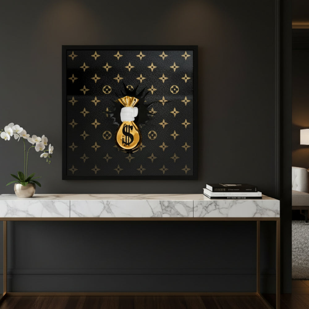 Seq frame money bag luxury LX