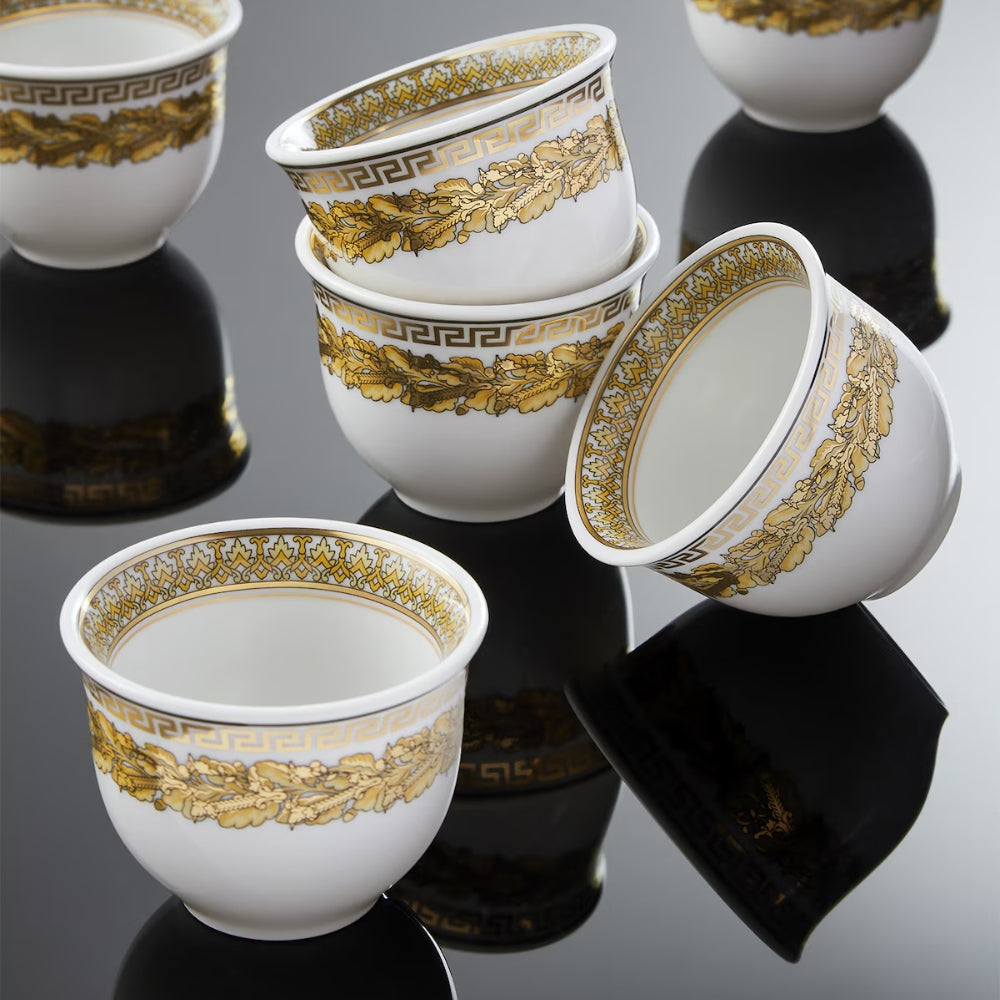 Virtus Gala Espresso Cups Set of 6 – Porcelain