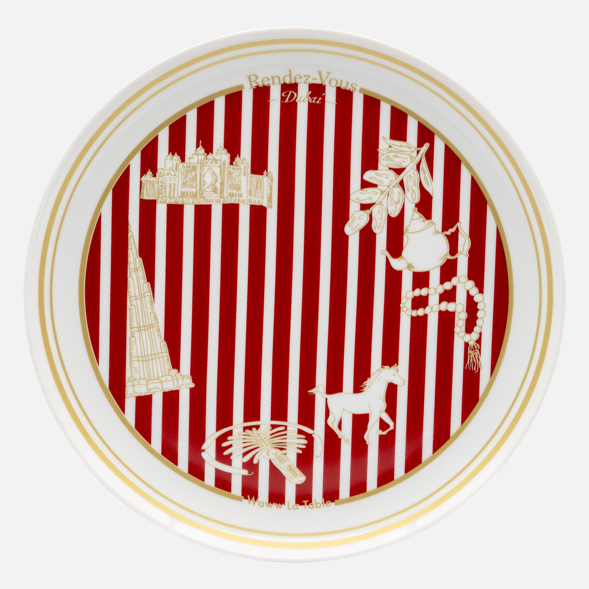 Dubai Dinner Plate Box of 4 (27cm)