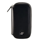 حافظة ساعة فيليب من قطعتين بسحاب - أسود