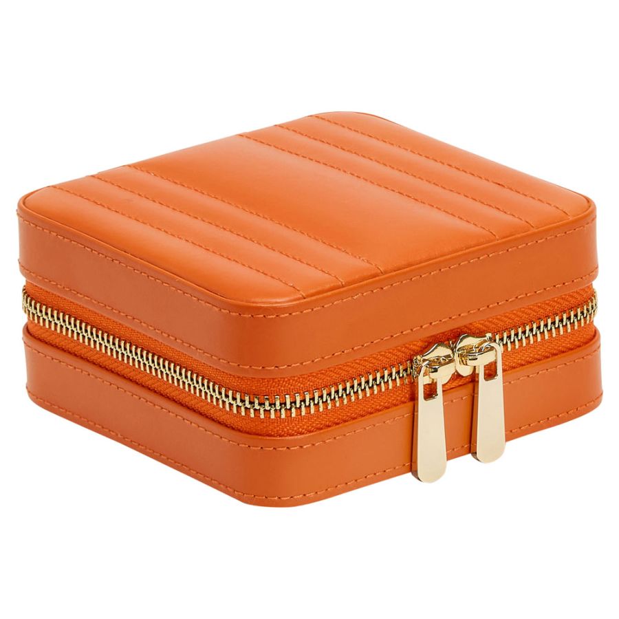 Maria Small Zip Case in Tangerine