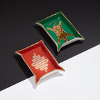 صينية تايجر فاليت - طبق كاتشال من البورسلين