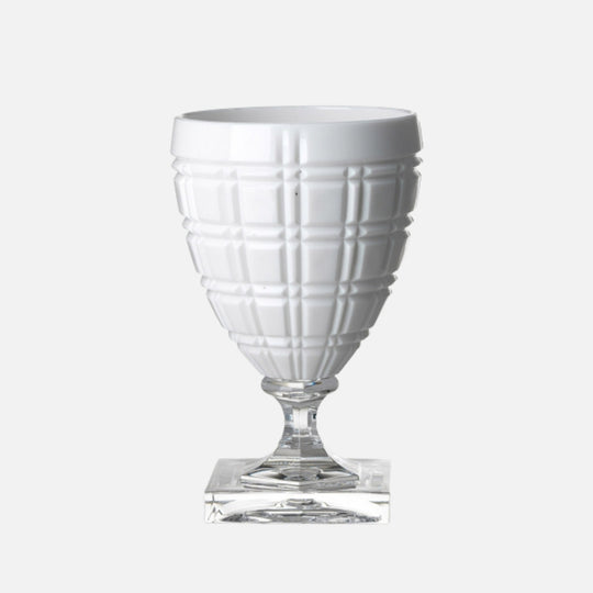 Winston White Acrylic Wine Glass