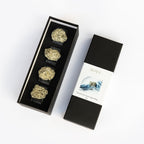 Pyrite Napkin Rings, Set of 4