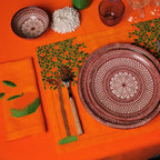 Orange Tree Placemat - Orange