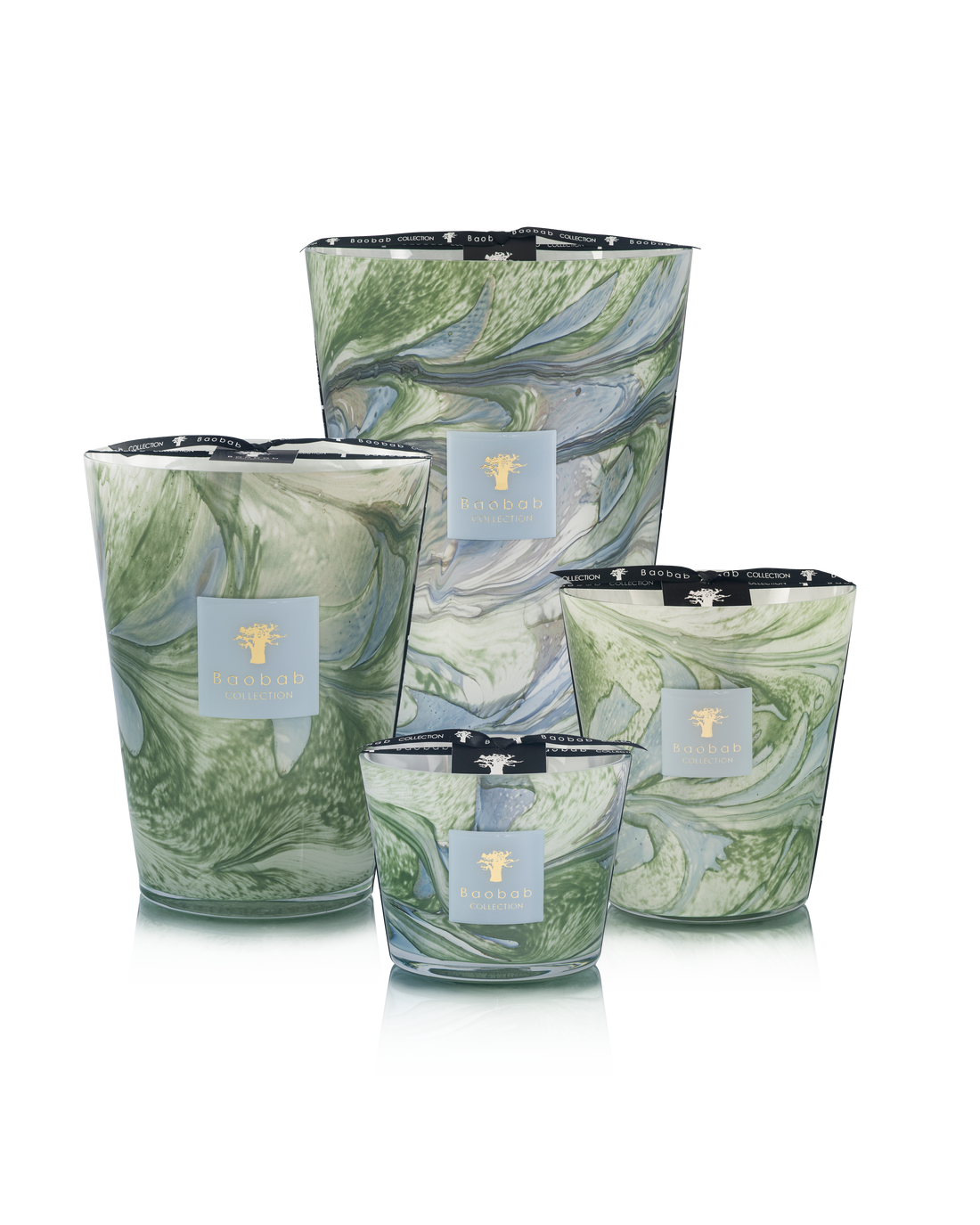 Leaves Marius 4-Wick Scented Candle, 500g