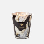 Baobab Collection Stones Marble 5-wick scented candle in mouth-blown glass, 3kg, front view