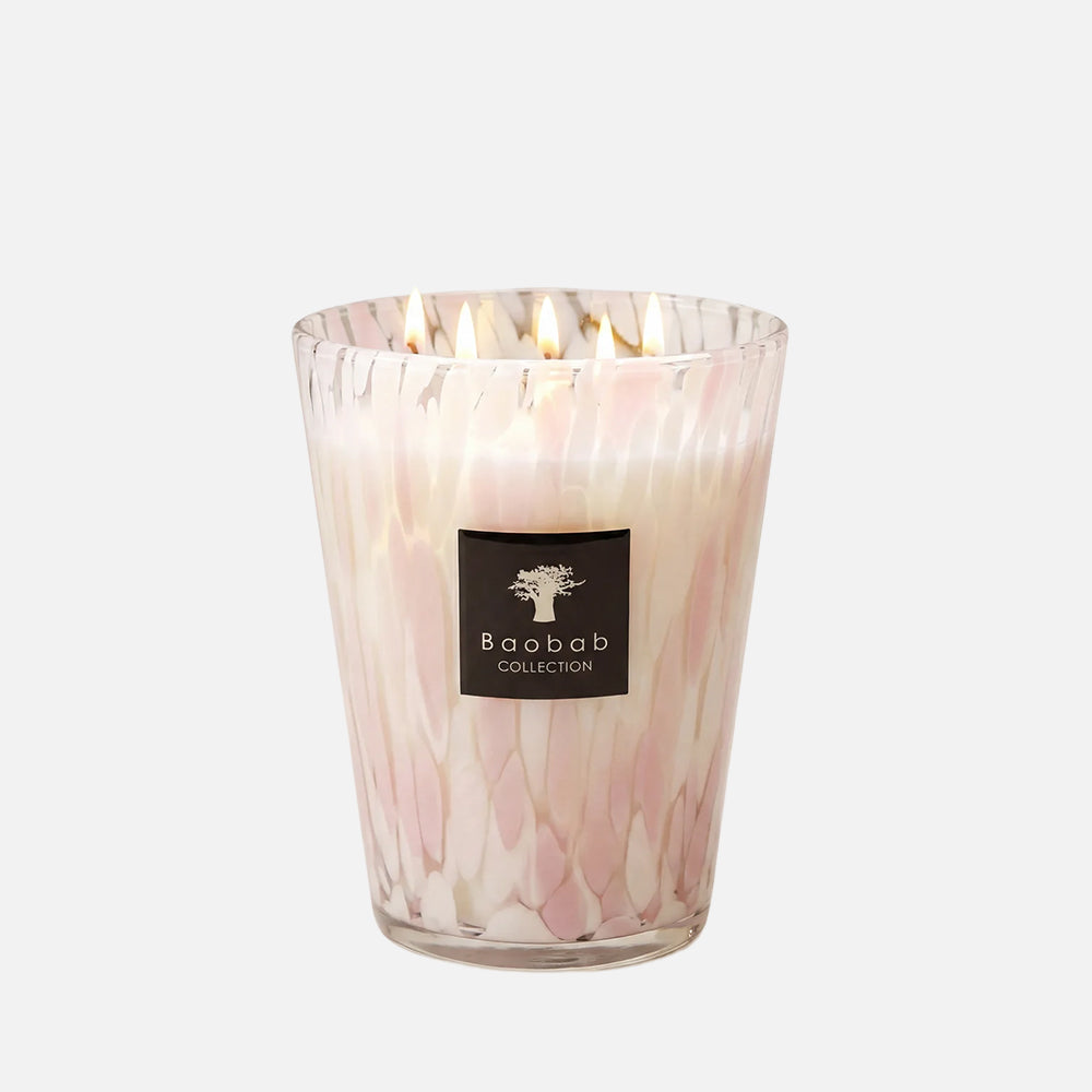 Pearls White 5-Wick Scented Candle, 3kg
