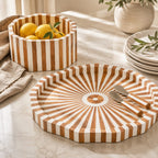 Lyra Inlay Tray Large – Handcrafted Decorative Tray