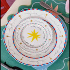 Little Plate Star ( Dessert Plate Ø 16,5 cm )