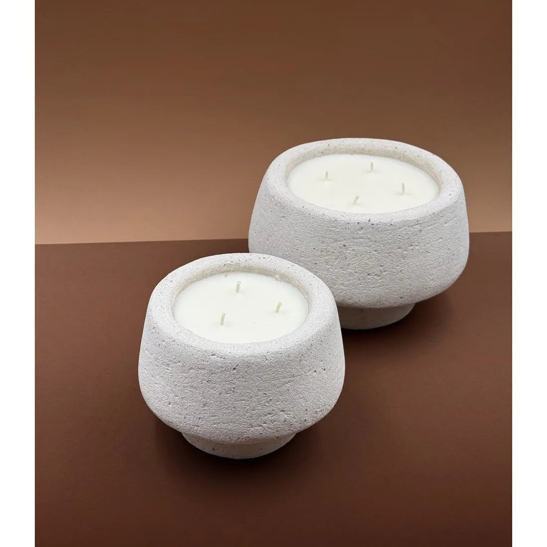 Bougie Travertin – Size ( M )