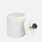 Abhika Lixus Amethyst Tall Box – White