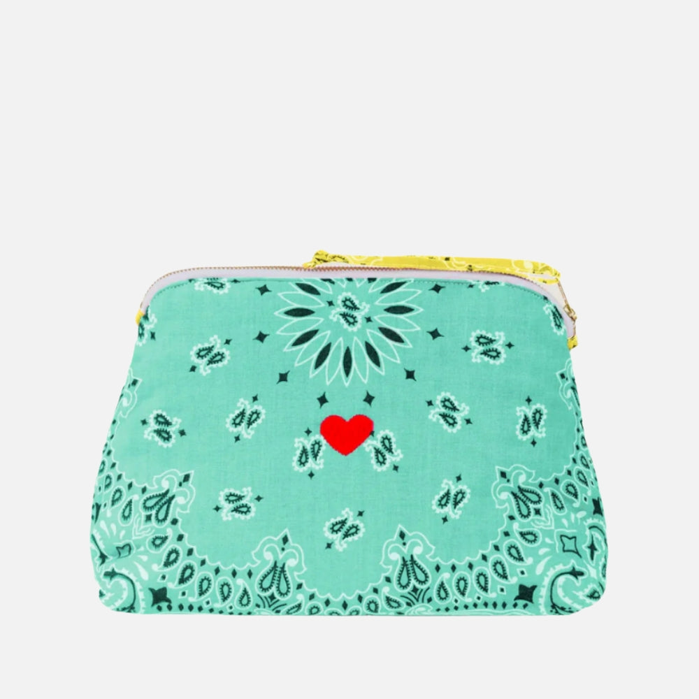 Coeur Vanity Large Toiletry Bag, Mint