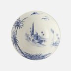 Set of 4 US bowls - Blue mismatched