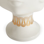 Gilded Dora Maar Urn - Gold Porcelain Decorative Vase