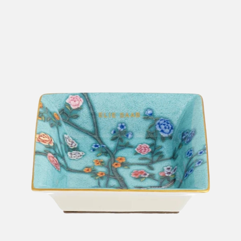 Antique Chinoise Vide-Poche, 12x12cm