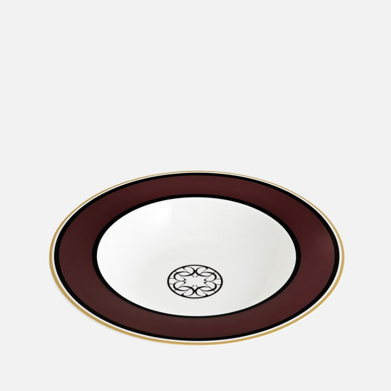 Burgundy Deep Plate (Ø 23cm)