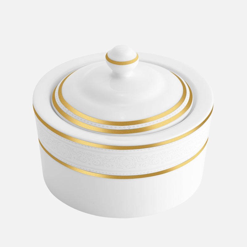 Opera White Sugar Bowl, 220ml