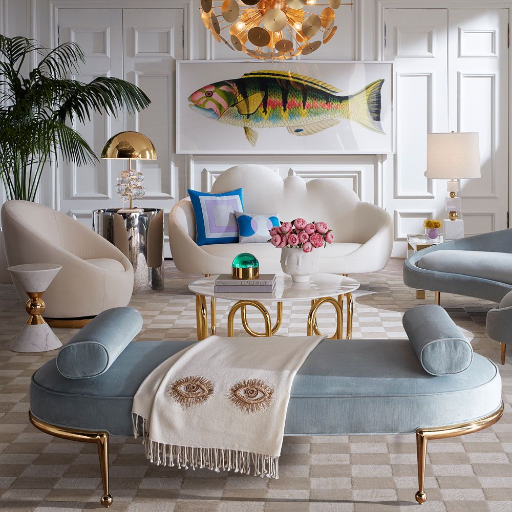 Muse Eyes Embellished Throw – White Luxury Merino Wool