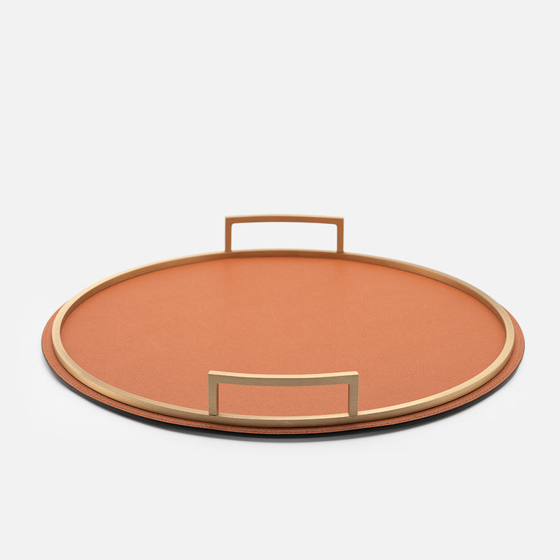 Defile Round Tray Medium, Siena, 36cm