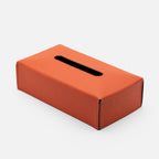 Giobagnara Ready Rectangular Tissue Holder, Mango, front view