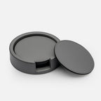 Tao Coaster Holder with 6 Coasters, Rock