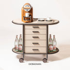 Zenius Lines Coffee Machine, Sienna