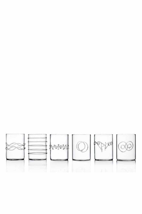 Deco Clear 6 pcs Shot Assorted, 100ml