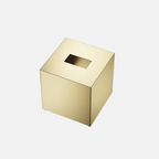 علبة مناديل مربعة - ذهب عيار 24