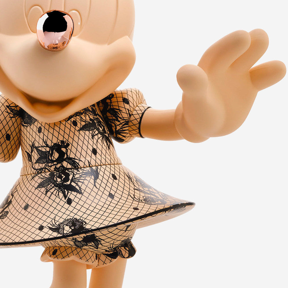 Minnie Welcome Lace Resin Figurine,31cm