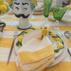 Lemon Collection Hand-Painted Ceramic Salad Plate - (Ø 21cm)