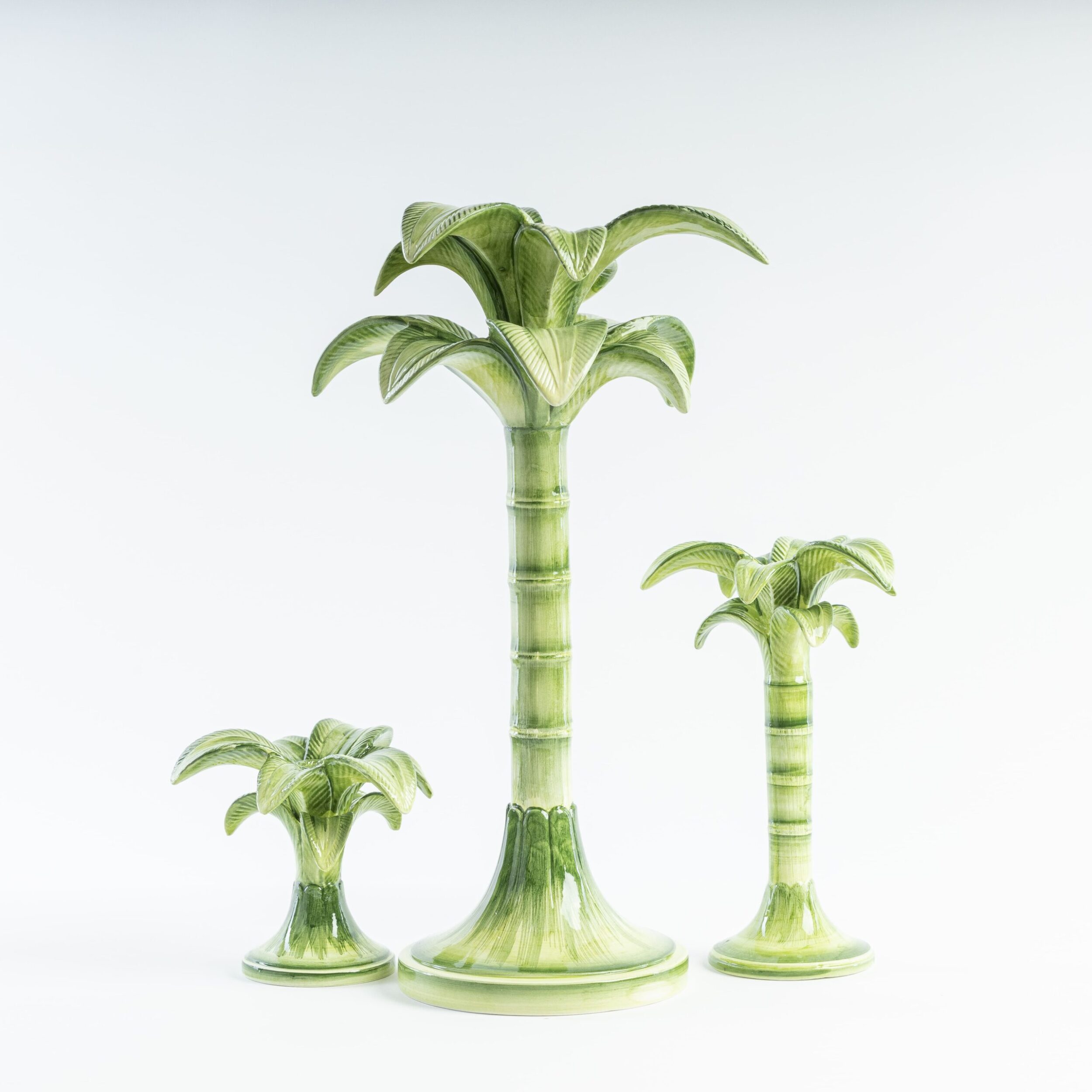 Palm Candle Holder, 35cm