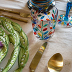 Rainbow Leaves Crystal Tumbler, Set of 4