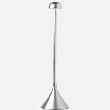 Steli Dome Protable LED Table Lamp, Silver