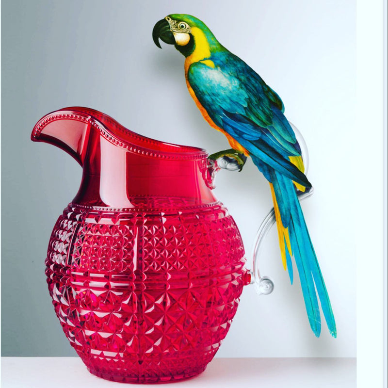 Halina Acrylic Pitcher, Red, 1.6L