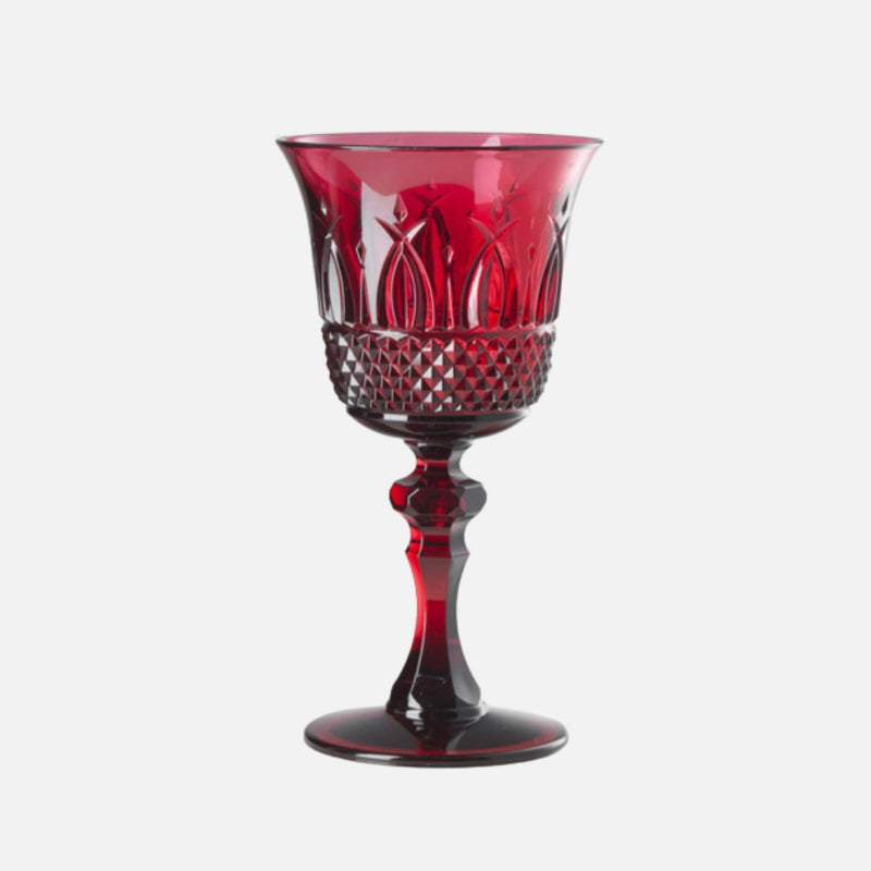 Nuova Italia Acrylic Wine Glass, Ruby