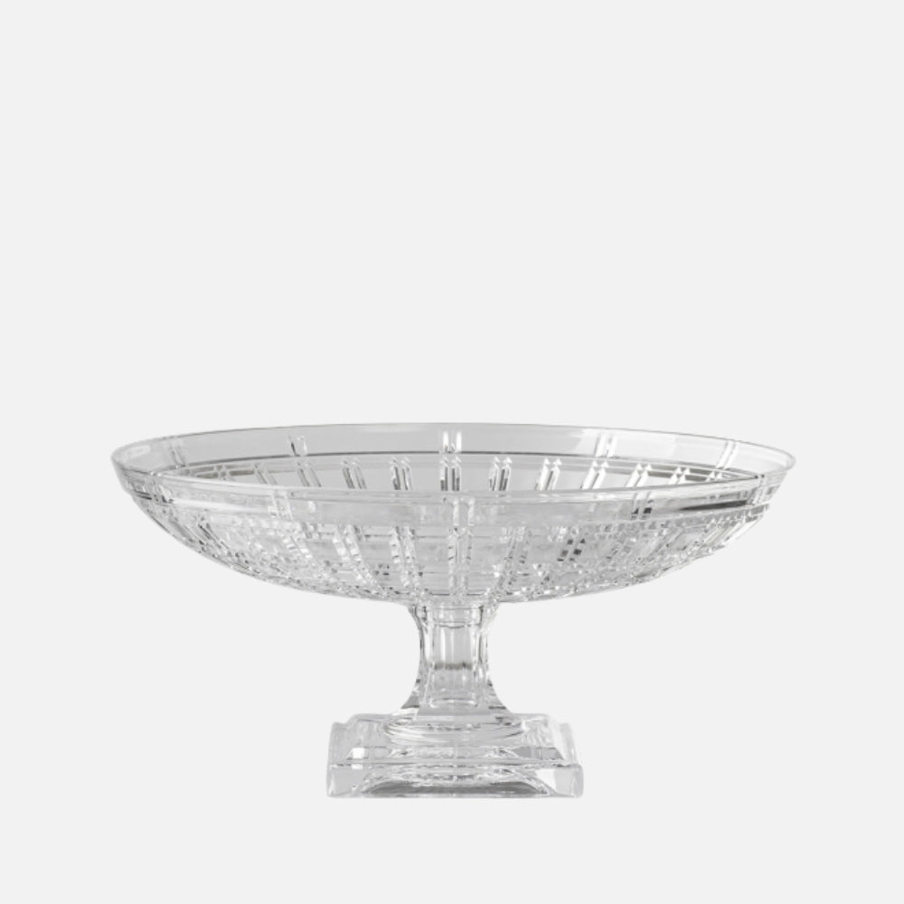 Susan Footed Bowl, Clear, 31cm