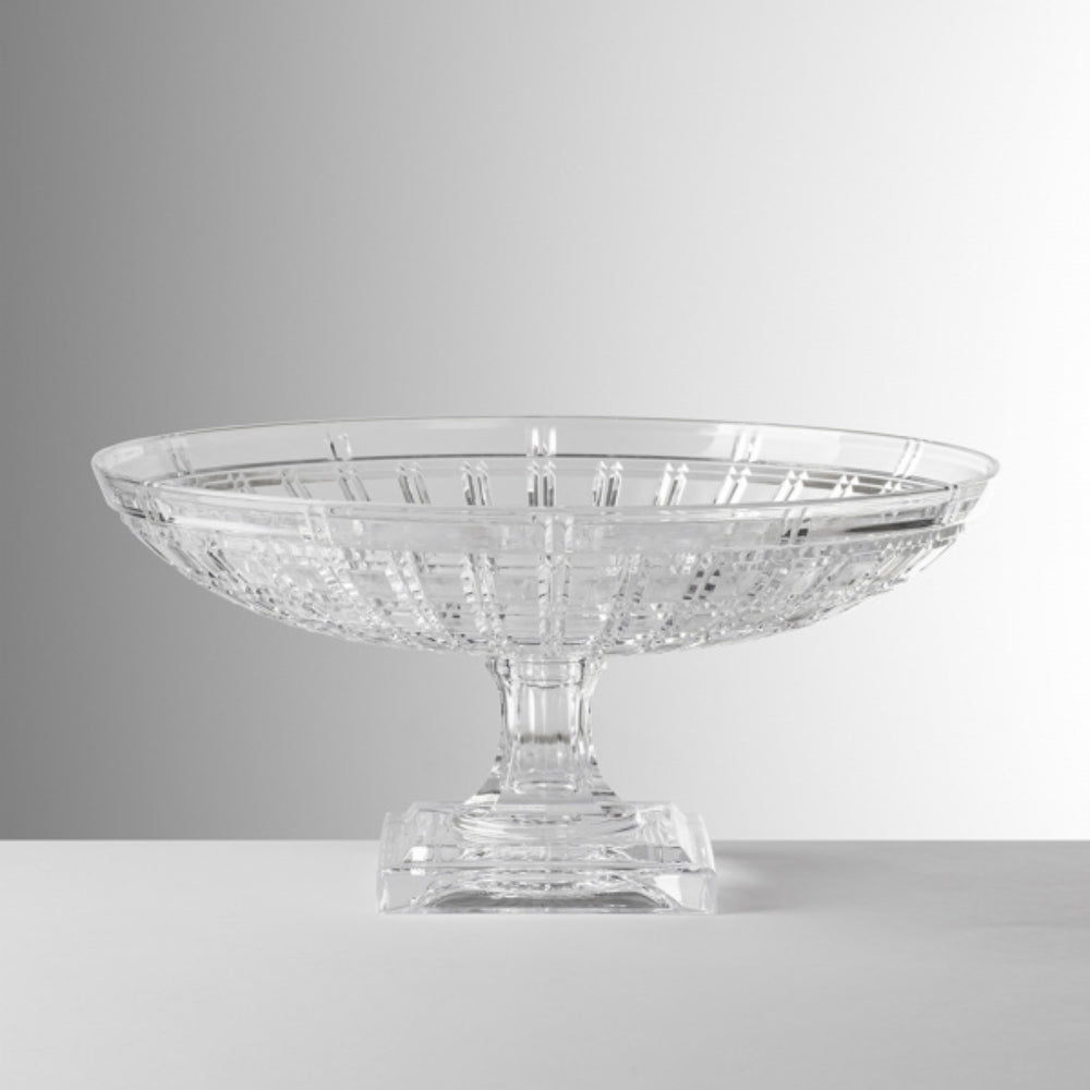 Susan Footed Bowl, Clear, 31cm