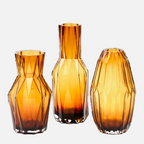 Glass Folds Vase -(Small)