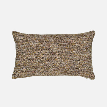 وسادة كارينو بتأثير تويد بني وأخضر (50 × 30 سم)