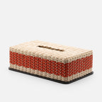 Amiens Rattan Tissue Box, Mango