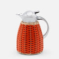 Chantilly Leather & Rattan Carafe, Mango, 1L