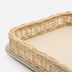 Orsay Rectangular Tray, Ivory, 46x34cm