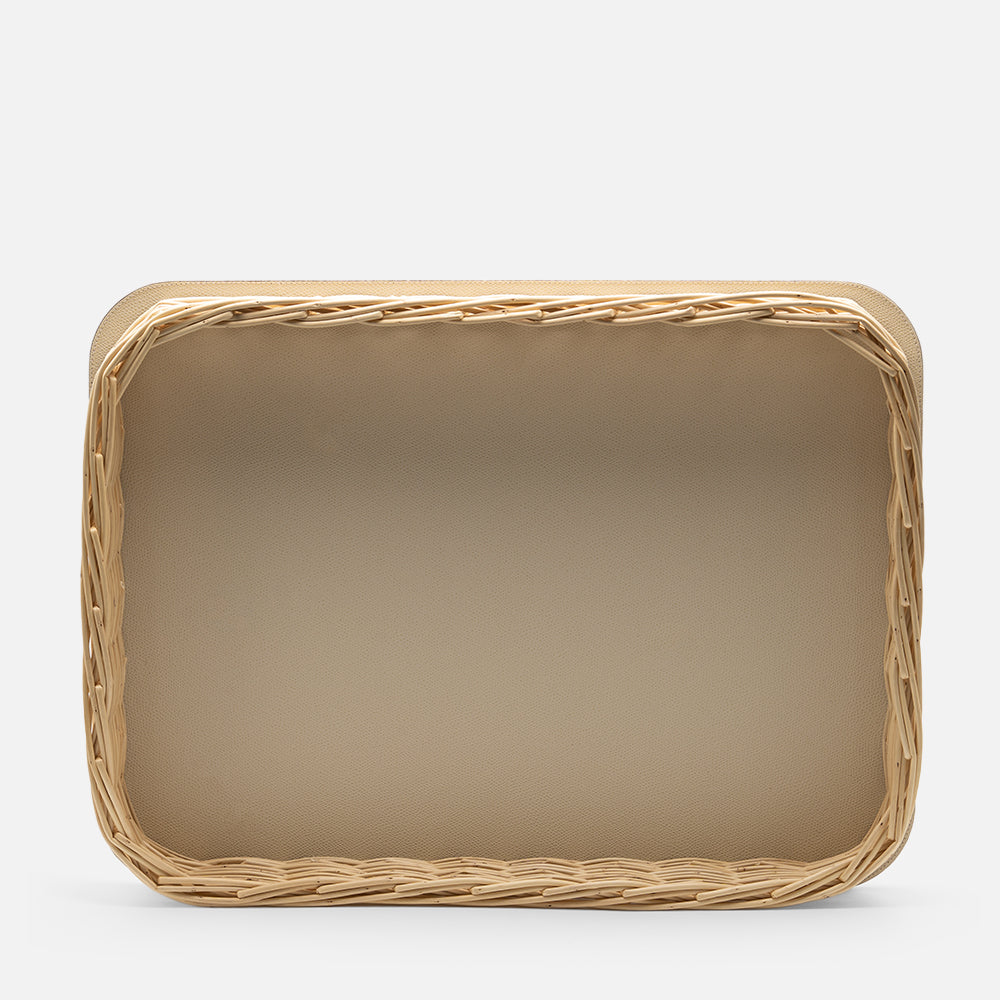 Orsay Rectangular Tray, Ivory, 46x34cm