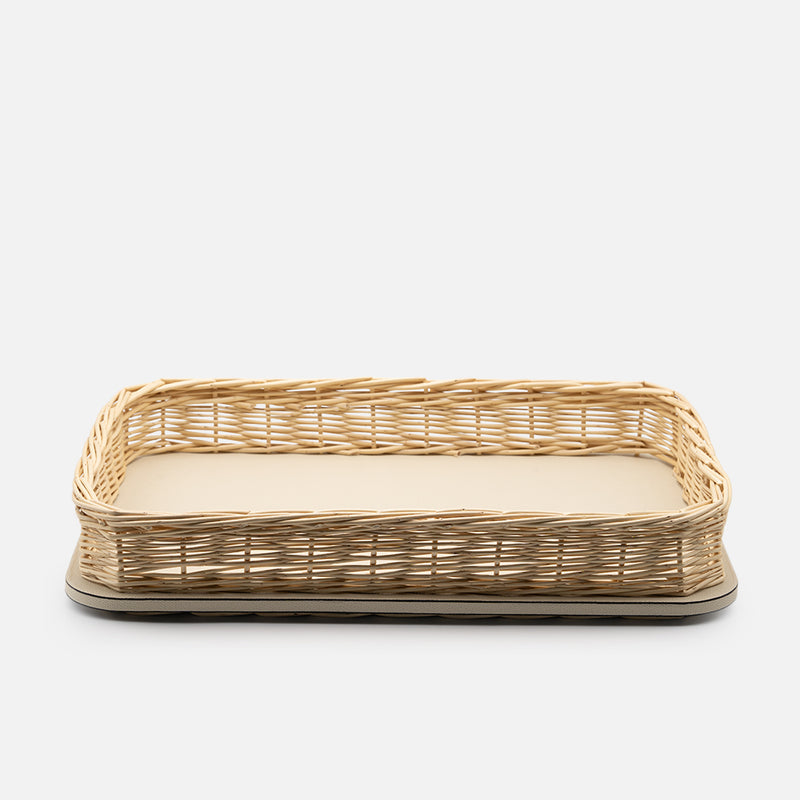 Orsay Rectangular Tray, Ivory, 46x34cm