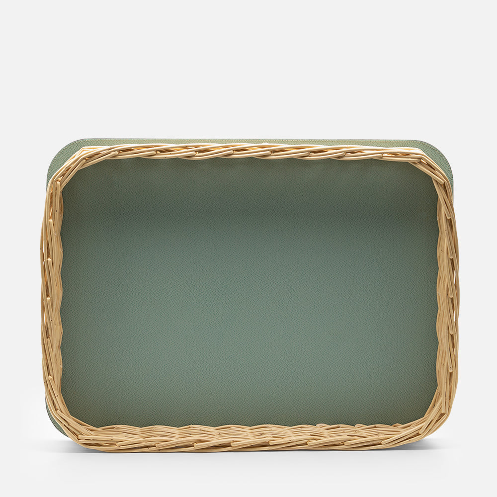Orsay Rectangular Tray, Mint, 46x34cm
